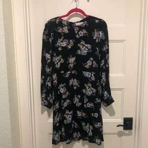 Velvet A-Line Dress - Size Small